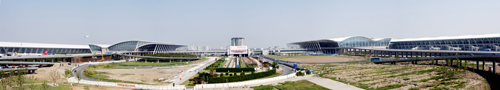   蓝天公司在上海浦东国际机场连中四标 